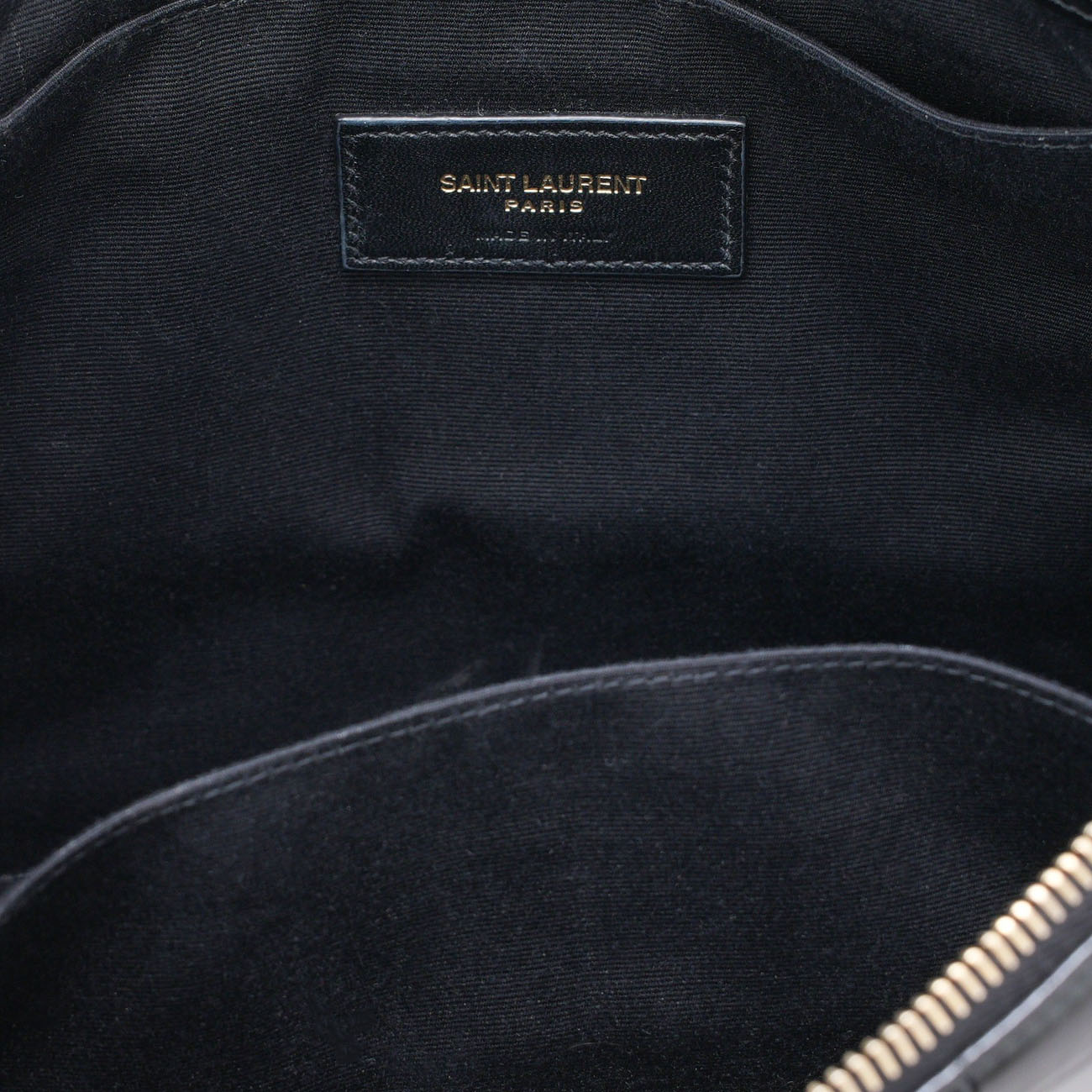 YVES SAINT LAURENT(USED)생로랑 558070 모노그램 크로커다일 클러치